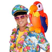 Opblaasbare papegaai 60 cm - thumbnail