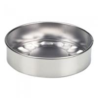 Glückskäfer taartvorm zilver metaal 12 x 12 cm - thumbnail