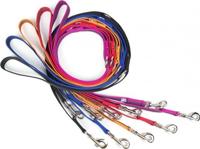 Antislip Hondenriem - Verstelbaar 14mm x 2,2m - Zwart-test - thumbnail