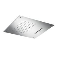 Hotbath Archie Hoofddouche Vierkant Inbouw 50 cm RVS 316 AR142IX - thumbnail