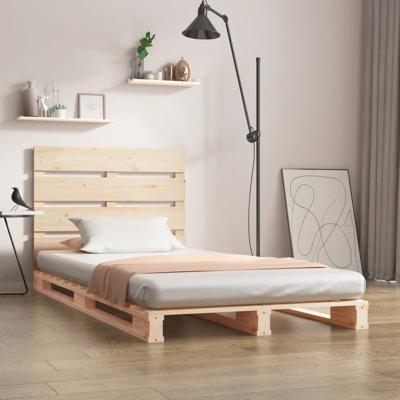 Bedframe zonder matras massief grenenhout 100x200 cm