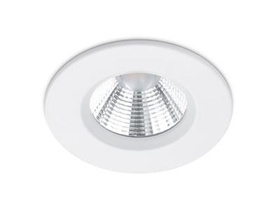 Trio Badkamer inbouwspotZagros met led rond wit - 650710131