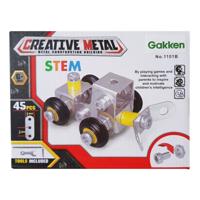 LG Imports bouwpakket Creative Metal 5,7 cm 45 delig sneeuwschuiver - thumbnail
