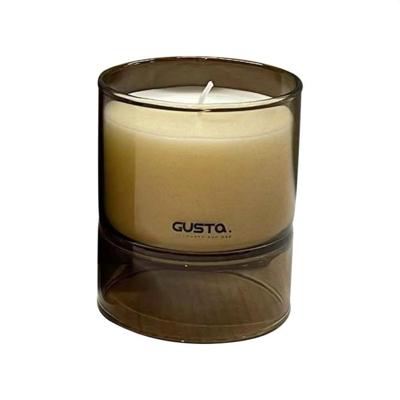 Gusta Geurkaars Glasvoet 7x8.5cm Gusta Geurkaars Glasvoet 7x8.5cm