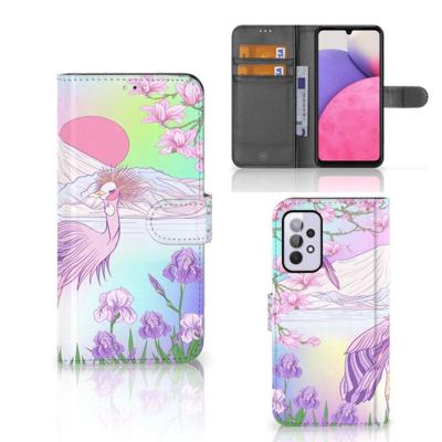 Samsung Galaxy A33 5G | Telefoonhoesje | Met pasjeshouder | Bird