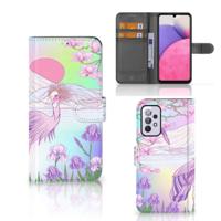 Samsung Galaxy A33 5G | Telefoonhoesje | Met pasjeshouder | Bird - thumbnail