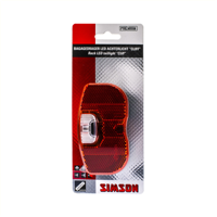 Simson batterij bagagedrager achterlicht ''cliff'' 1 led on/off - thumbnail
