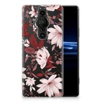 Smartphone hoesje Sony Xperia Pro-I Watercolor Flowers - thumbnail