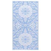 Buitenkleed 80x150 cm PP babyblauw - thumbnail