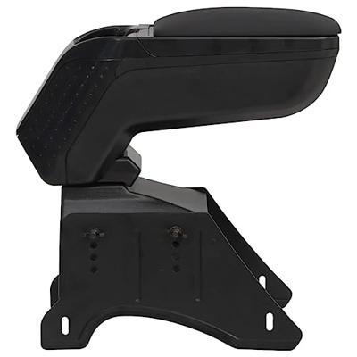 VidaXL Armsteun universeel 13x33x(33-53) cm abs zwart