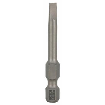 Bosch Accessoires Bit extra-hard S 0,6x4,5, 49 mm 3st - 2607001477 Bosch Accessoires Bit extra-hard S 0,6x4,5, 49 mm 3st - 2607001477