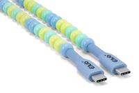 club3D CAC-3011 USB-C Adapter [1x USB-C stekker - 1x USB-C stekker] Blauw 2 m - thumbnail