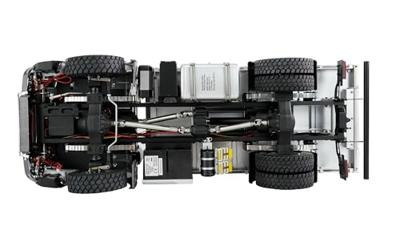 Amewi 22691 Mercedes-Benz Arocs Muldenkipper 4x4 rot 1:14 Elektro RC truck RTR