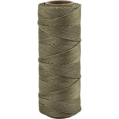Creativ Company Bamboekoord, dikte 1 mm, olijfbruin, 65 m/ 1 rol