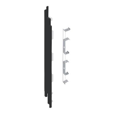 Keralit Eindkap links Zwart (2884) (Sponningdeel 190)