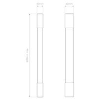 Astro Lighting Palermo 600 LED Wandlamp - Chroom - thumbnail