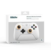 8BitDo Ultimate 2 2.4G Wireless Controller - White - thumbnail
