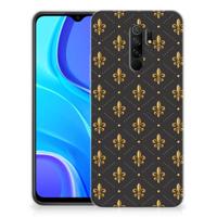 Xiaomi Redmi 9 | TPU bumper | Franse Lelie - thumbnail