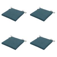 Zitje universeel 40x40 rits Sea blue eco nature outdoor (4 stuks) Madison - Madison - thumbnail