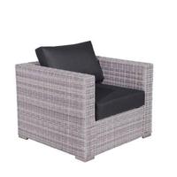 Tennessee lounge fauteuil cloudy Grijs L93 x B96 x H71 cm Garden Impressions - Garden impressions - thumbnail