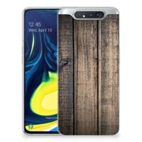 Samsung Galaxy A80 | Bumper Hoesje | Steigerhout - thumbnail