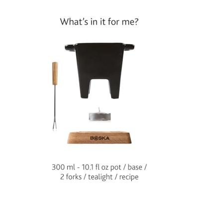 Boska - Tapas Fondue Nero - 300 ml (85-35-30)