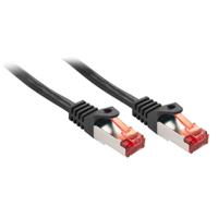LINDY 47376 RJ45 Netwerkkabel, patchkabel CAT 6 S/FTP 5.00 m Zwart 1 stuk(s) - thumbnail