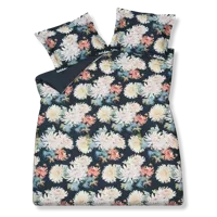 Vandyck Vandyck Floral Bliss 2-persoons (200x200/220) blue ink - thumbnail