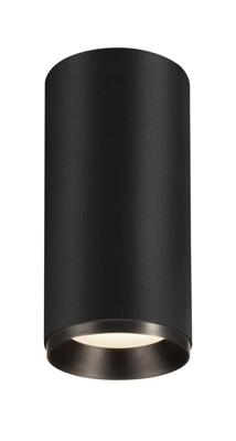 SLV OpbouwspotNuminos L cilinder zwart 4000K - 36gr - 1004331