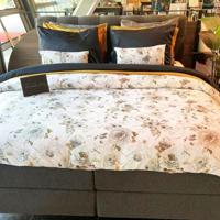 Dommelin Dommelin Dekbedovertrek Camelia Satijn 400tc Terra 140x200/220 - thumbnail