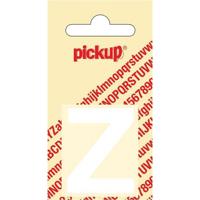 Plakletter Helvetica 40 mm Sticker witte letter z Pickup - Pickup - thumbnail