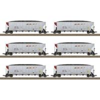 TRIX H0 24911 H0 set van 12 US Hopper Cars van de BNSF - thumbnail