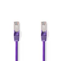 CAT5e SF/UTP-Netwerkkabel | RJ45 Male - RJ45 Male | 1,5 m | Paars - thumbnail