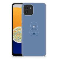 Samsung Galaxy A03 Telefoonhoesje met Naam Baby Rhino - thumbnail