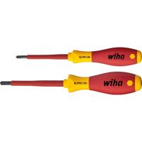 Sleufkop Phillips-schroevendraaierset SoftFinish electric slimFix, 2-delig Wiha - thumbnail