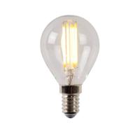 Lucide P45 - Filament lamp - Ø 4,5 cm - LED Dimb. - E14 - 1x4W 2700K - Transparant - thumbnail