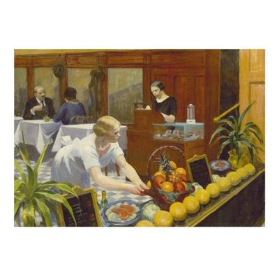 Kunstdruk Edward Hopper Tablets for Ladies 40x30cm Kunstdruk Edward Hopper Tablets for Ladies 40x30cm