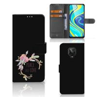 Xiaomi Redmi Note 9 Pro | Note 9S Leuk Hoesje Boho Text - thumbnail