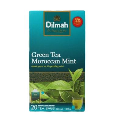 Dilmah Dilmah All Natural Green Tea Moroccan Mint (20st) Dilmah Dilmah All Natural Green Tea Moroccan Mint (20st)