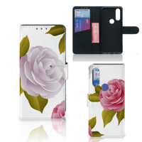 Motorola One Macro Hoesje Roses - thumbnail