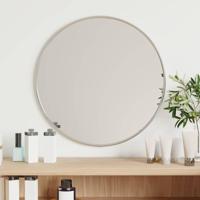 VidaXL Wandspiegel rond ø40 cm zilverkleurig - thumbnail