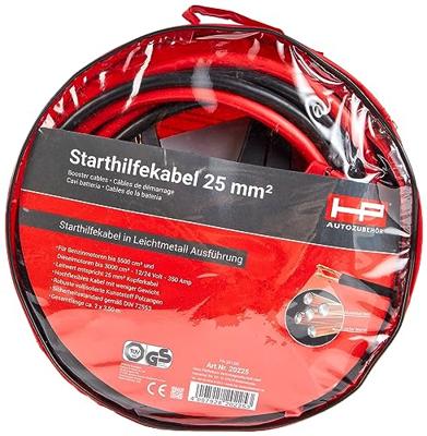 HP Autozubehör Startkabels 30 mm² Koper aluminium legering 3.50 m Met kunststof klemmen - thumbnail