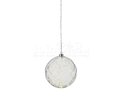 LED Lichtbol 40 LED Ø20cm Transparant