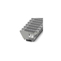 Phoenix Contact 0870036 Doorgangsserieklem 23.2 mm Kabelschoen 2.8 mm Grijs 10 stuk(s) - thumbnail