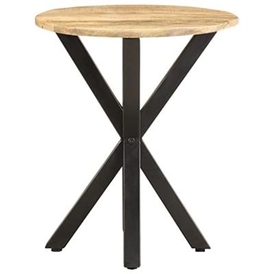Bijzettafel 48x48x56 cm massief mangohout