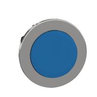 Schneider Electric ZB4FL6 ZB4FL6 Plat, Terugstelbaar (Ø) 30.5 mm Zonder markering Chroom, Blauw 1 stuk(s) - thumbnail