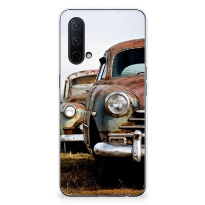 OnePlus Nord CE 5G | Siliconen hoesje | met foto Vintage Auto OnePlus Nord CE 5G | Siliconen hoesje | met foto Vintage Auto