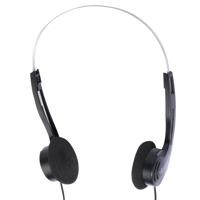 Vivanco SR 3030 stereo hoofdtelefoon (101dB, 3,5 mm jackstekker, 1,1 m) zwart - thumbnail