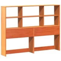 Bedframe zonder matras massief grenenhout wasbruin 120x190 cm - thumbnail