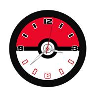 Pokemon Wandklok: Pokeball - thumbnail